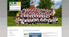 Desktop Screenshot of mv-wilhelmskirch.de